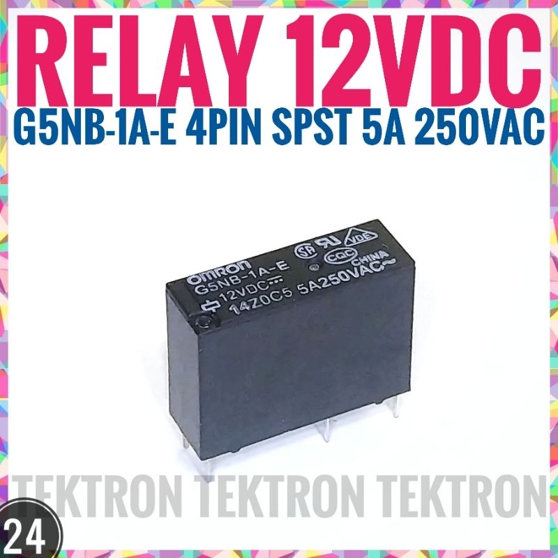 G5NB-1A4 12VDC OMRON Electronic Components - Relay: electromagnetic