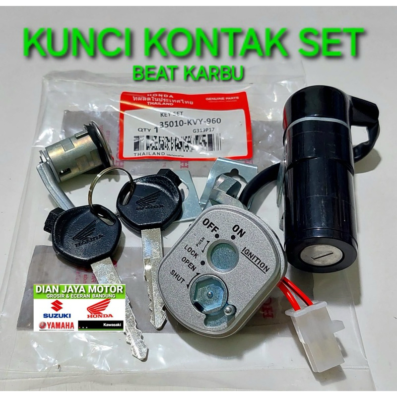 Thailand KVY Beat carburetor ignition key set | Shopee Malaysia