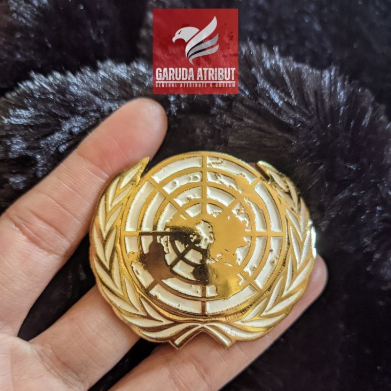 Pbb United Nation Lebanese Beret Emblem | Shopee Malaysia