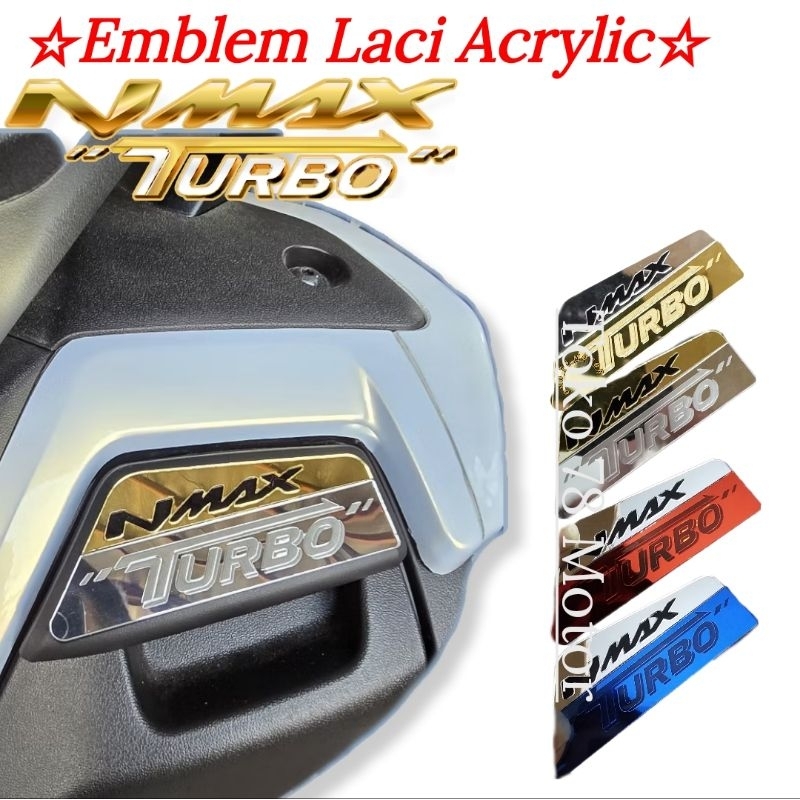 Nmax TURBO NEO NEO S Acrylic Drawer Emblem Acrylic right drawer lid ...