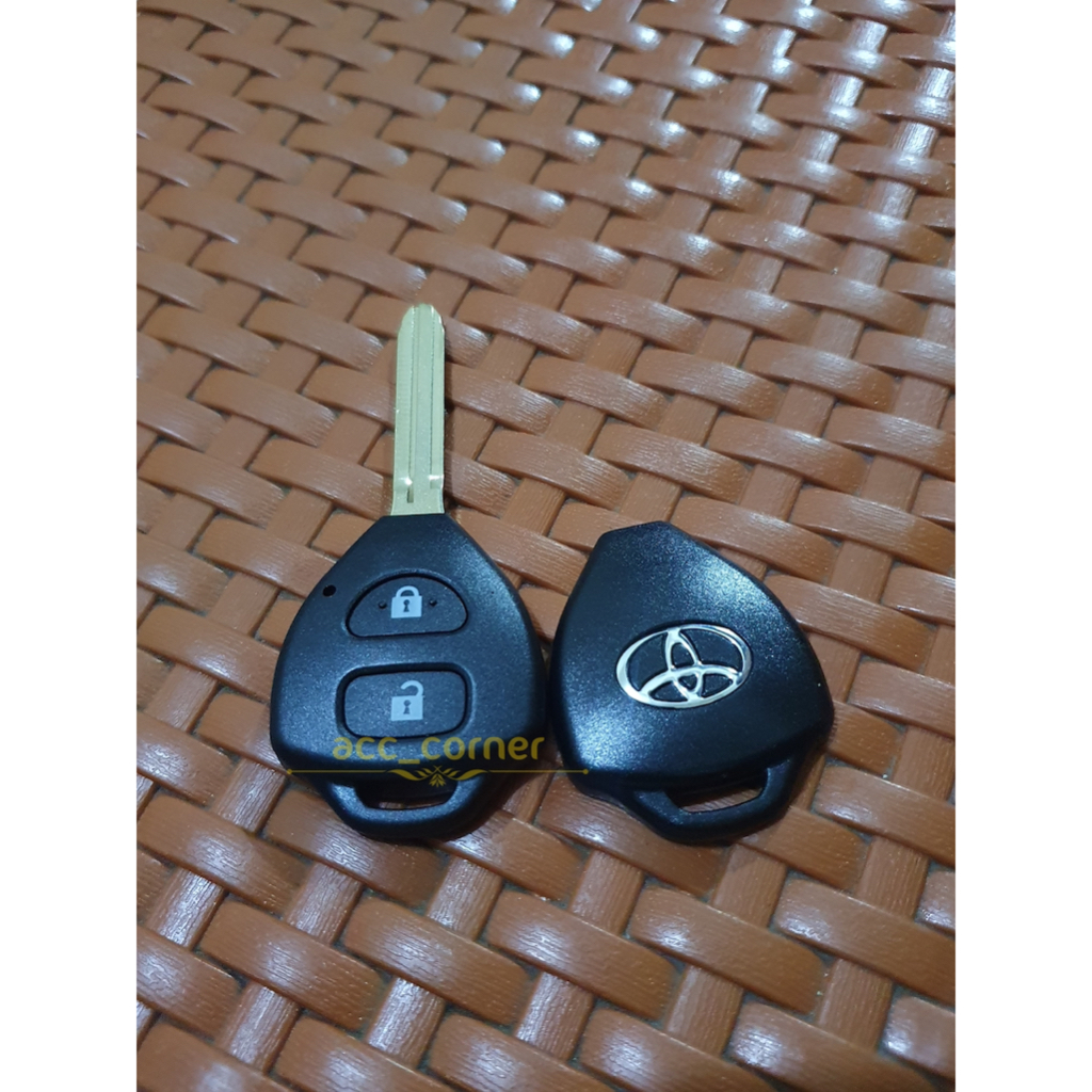 Toyota innova yaris fortuner vios remote key casing | Shopee Malaysia