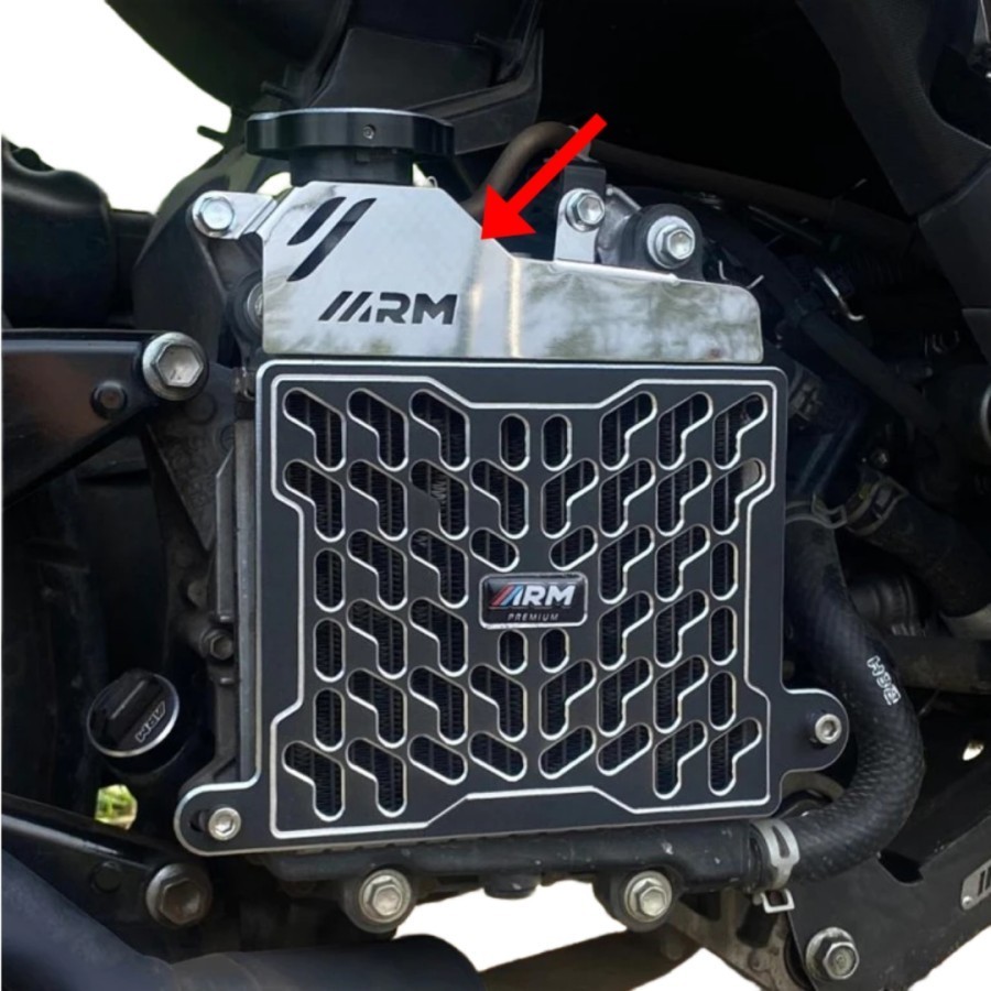 All New NMAX V2 Aerox V2 Connected Premium ARM Radiator top Cover ...