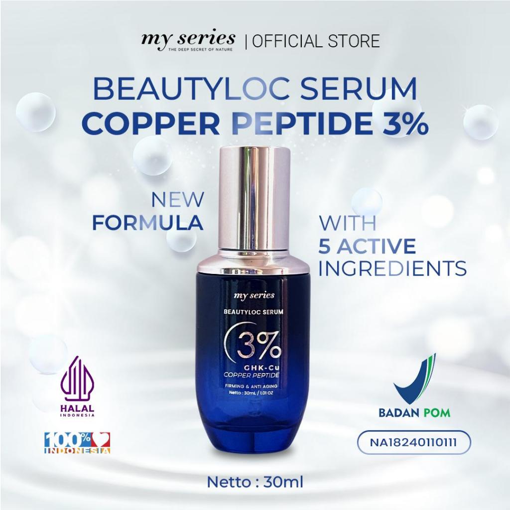 My SERIES BEAUTYLOC SERUM 3% GHK-CU COPPER PEPTIDE NEW FORMULA By  Beautypall | Shopee Malaysia