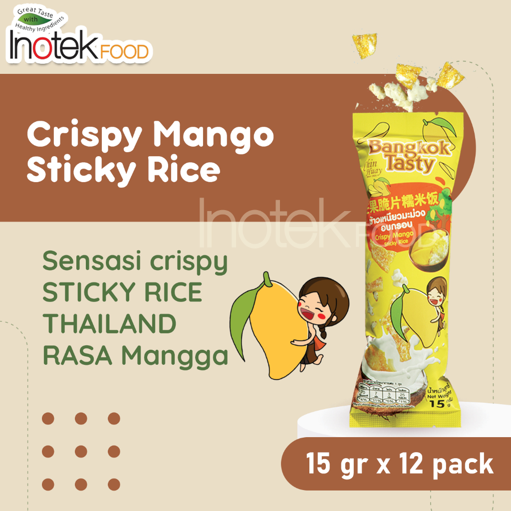 Crispy MANGO STICKY RICE 15GR X 12PCS | Shopee Malaysia