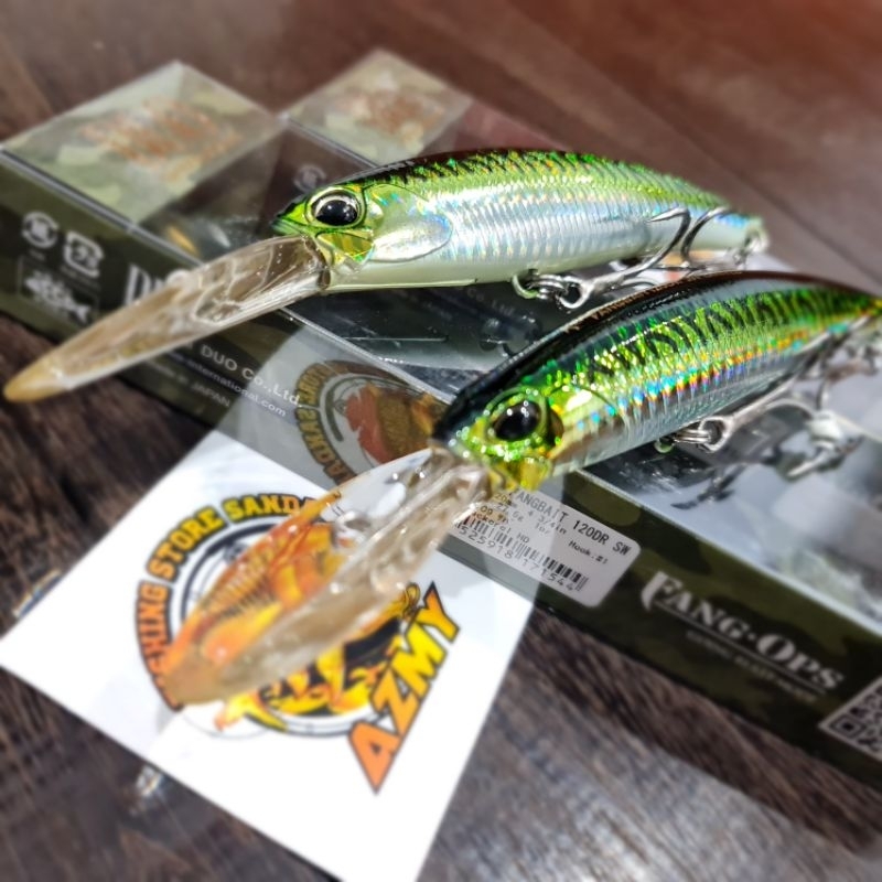 Leurre Flottant Duo Realis Fangbait 120DR SW - 120mm, 27.5g - ASI0106 (neuf)