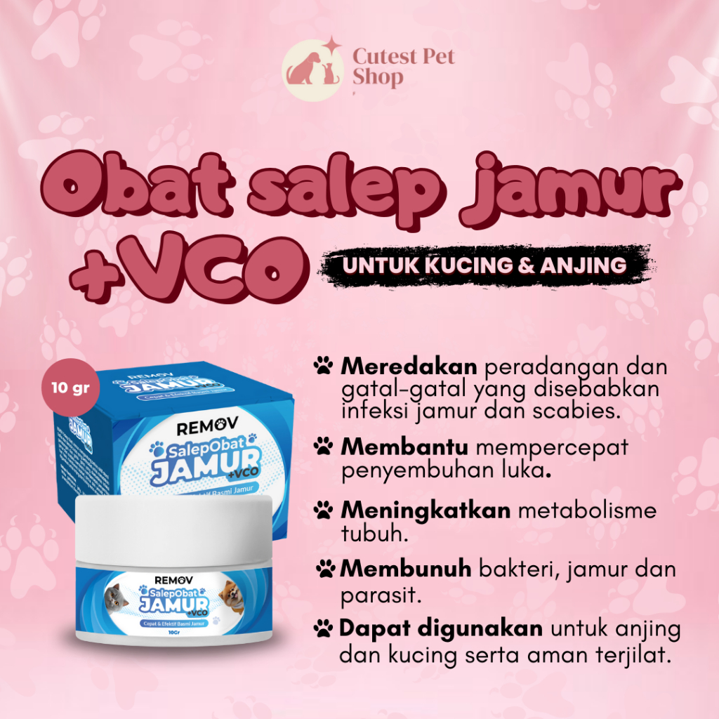 Fungal and Scabies Ointment for Cats & Dogs | Anti-itching & Wound ...