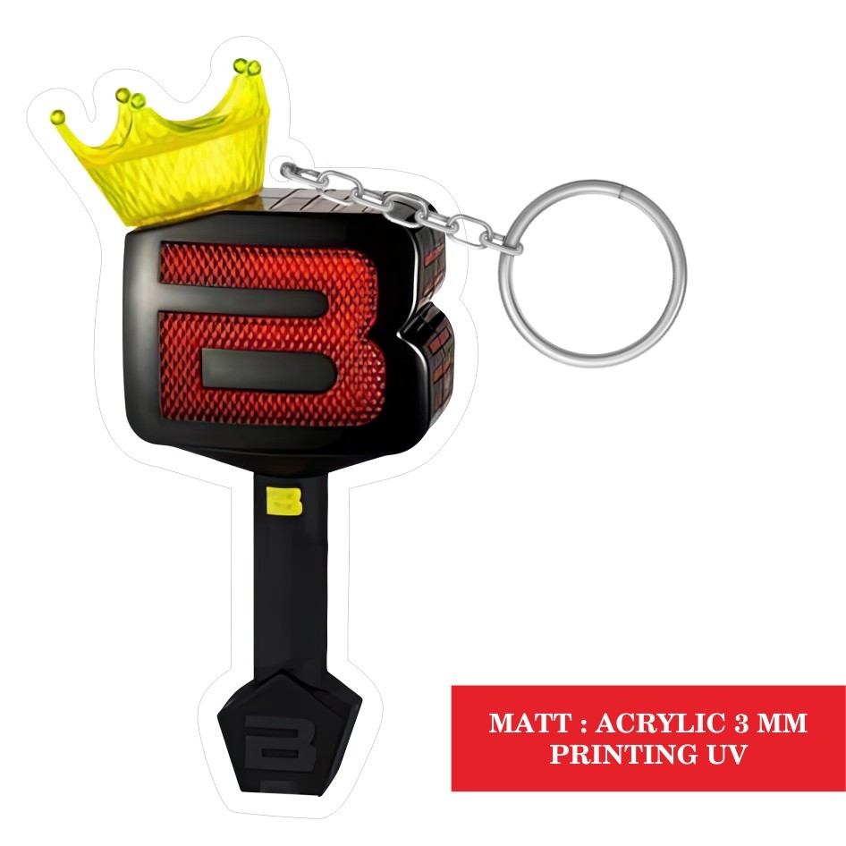 GANTUNGAN Bigbang Bang Bong Lightstick Acrylic Keychain | Shopee Malaysia