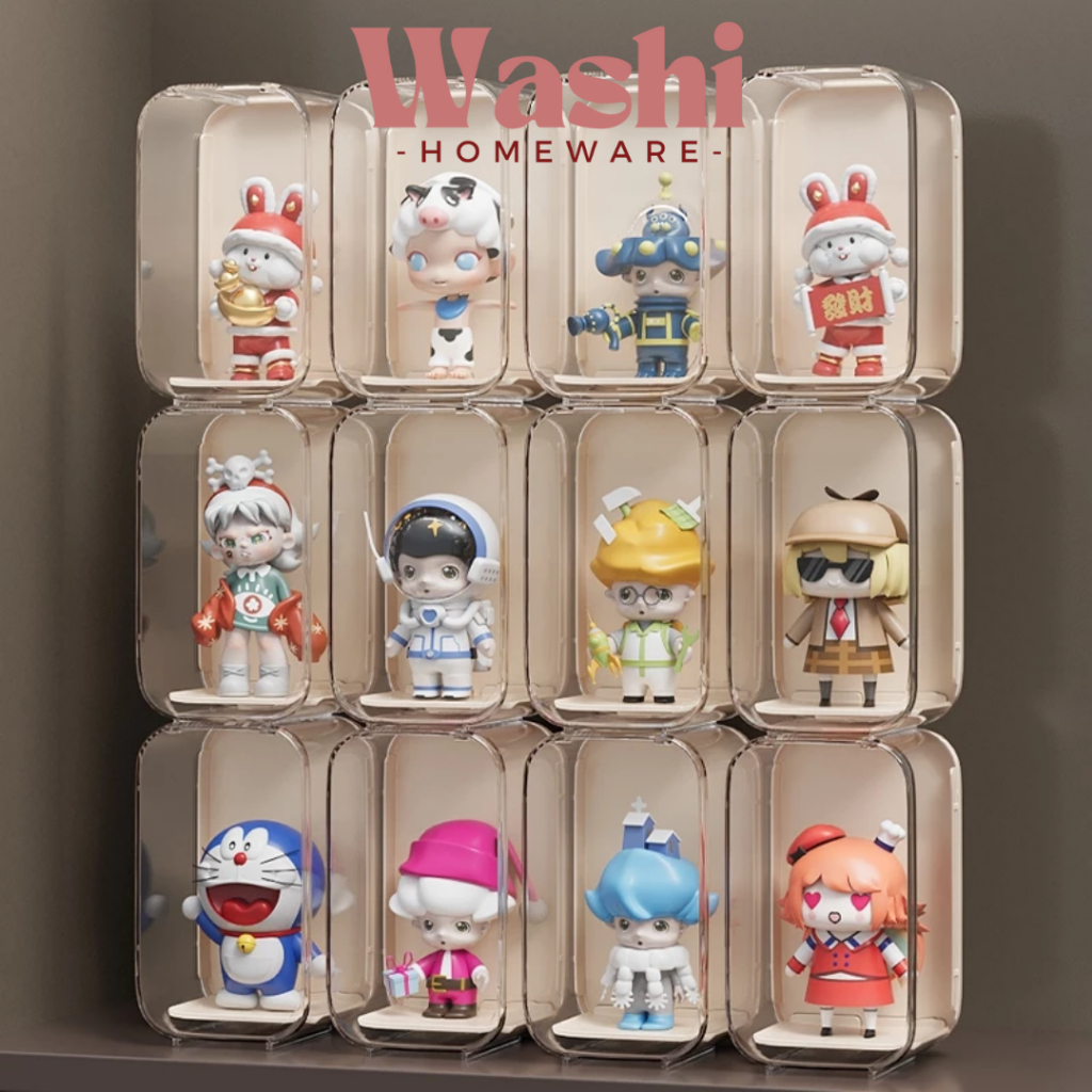 Washi - CHIGAI Smart Action Figure Display Box Stackable Home Display ...