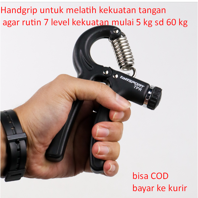 Handgrip for training hand strength to routine 7 levels of strength ...
