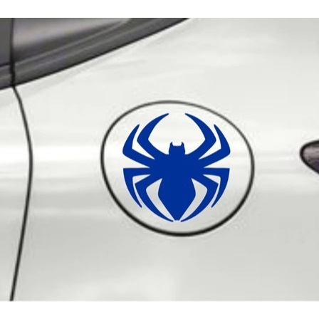 15 CM CUTE SPIDERMAN LOGO CAR TANK STICKER COOL CAR STICKER CUTTING ...