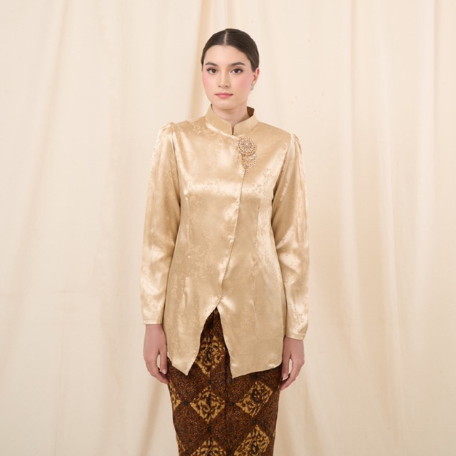 Janggan gold Kebaya/ Jeng Yah Kebaya/Invitation Kebaya/Javanese