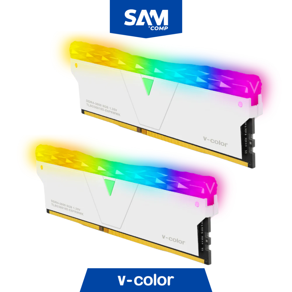 V-COLOR DDR4 SCC KIT-PRISM PRO RGB 2x8GB 3600Mhz Memory (16GB) | Shopee ...