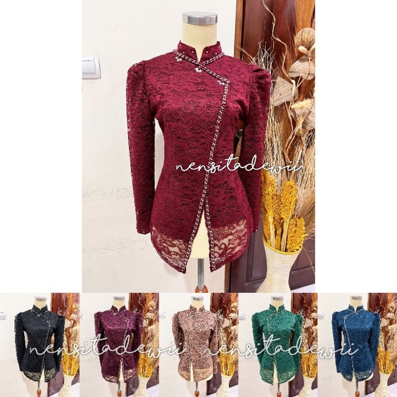 [FS3] Janggan Furing Puffy Kebaya, Jenna - Graduation Kebaya / Proposal
