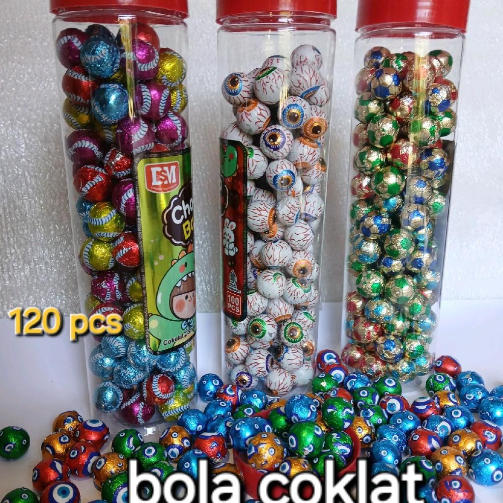 Choco BALL compound chocolate BALL contains 100/jar | Shopee Malaysia