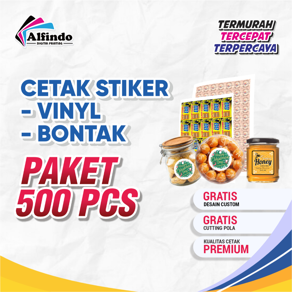 Package OF 500 LABEL STICKERS / PACKAGING STICKERS (diameter 3-7cm ...