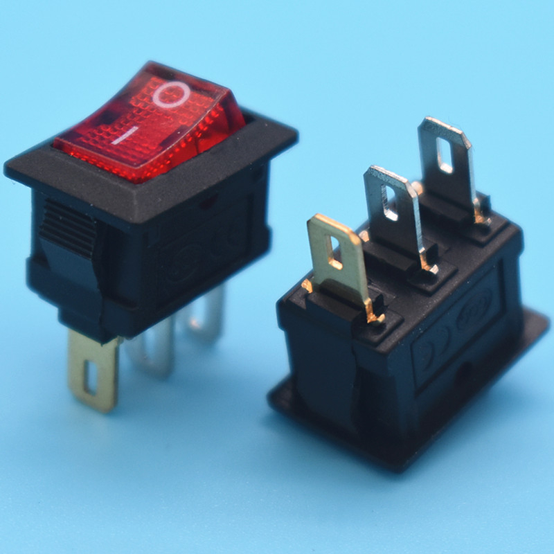 21x15 MM 3 PIN SWITCH WITH ON OFF SWITCH LIGHT WITH LAMP | Shopee Malaysia