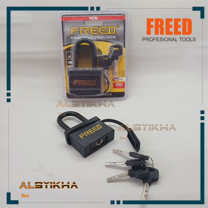 Freed-waterproof Padlock-House Fence-Lock 60MM | Shopee Malaysia