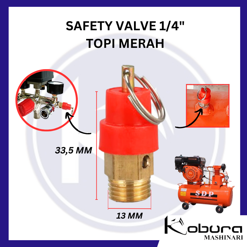 MERAH Safety Valve 1/ 4