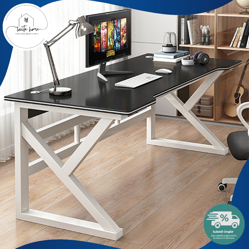 Work Desk / Gaming Desk / Minimalist Study Desk / Work Desk / Office ...