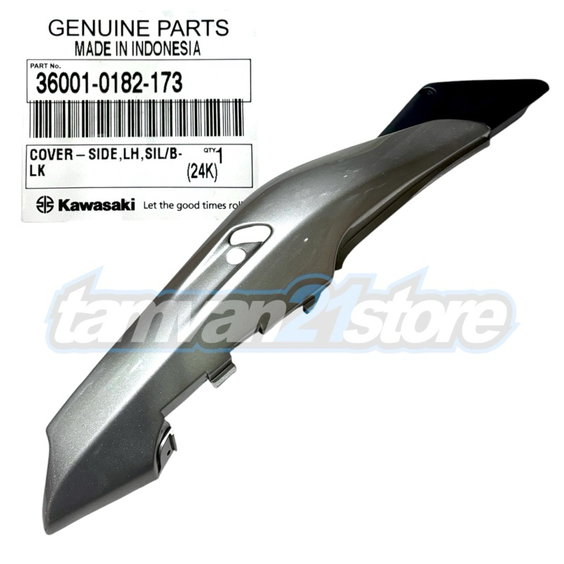 SILVER REAR BODY LEFT SIDE PART NINJA RR OLD ZX ORIGINAL KAWASAKI 36001 ...