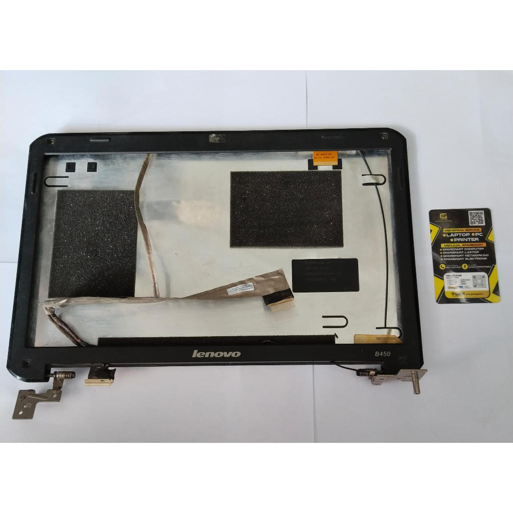 LAYAR Lenovo B450 laptop screen Casing (Plus hinge and flexible ...