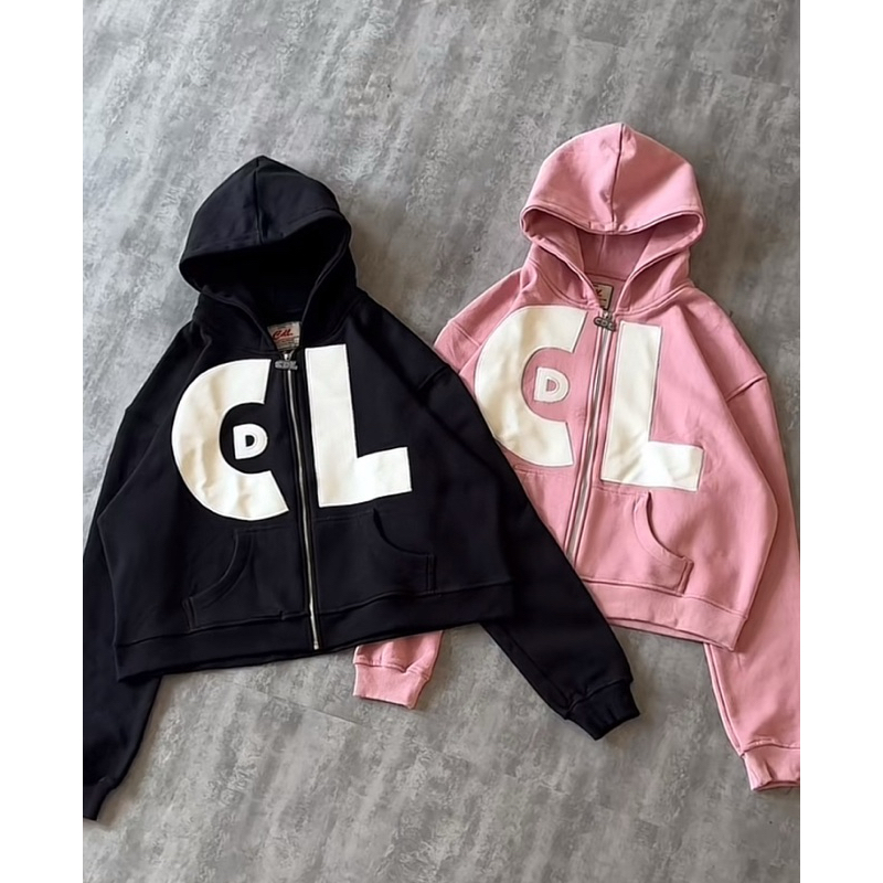 Cdl - ZIP UP HOODIE | Shopee Malaysia