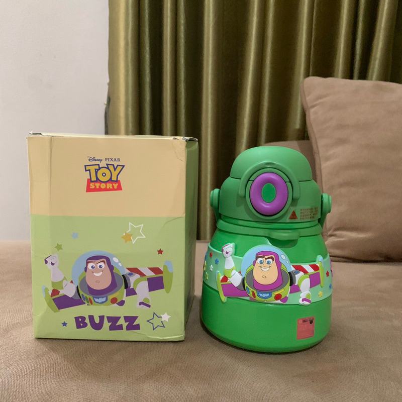 HIJAU Bottle Buzz Toy Story Disney Pixar Original 2 Ways To Drink ...