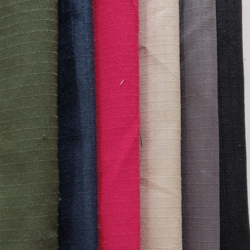 PREMIUM RIPSTOP FABRIC PER HALF METER MANY COLOR OPTIONS | Shopee Malaysia
