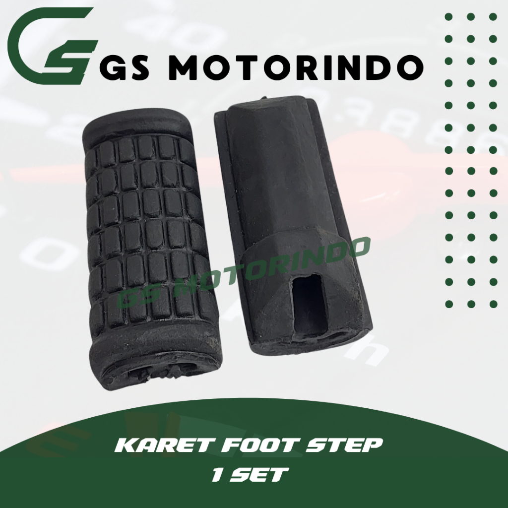 Rubber STEP FRONT FOOTSTEP FRONT BARSTEP SMASH SHOGUN 125 SMASH TITAN ...