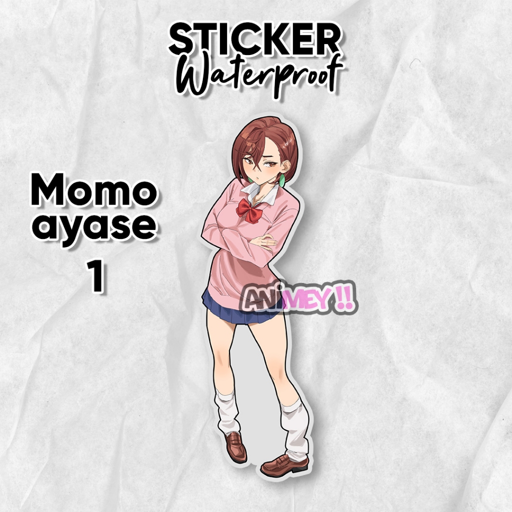 Momo Ayase Dandadan Stickers / Waterproof Anime Stickers | Shopee Malaysia