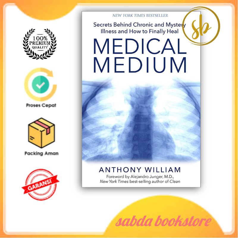 [ Hard Cover ] Medical Medium by Anthony William (English) | Shopee ...