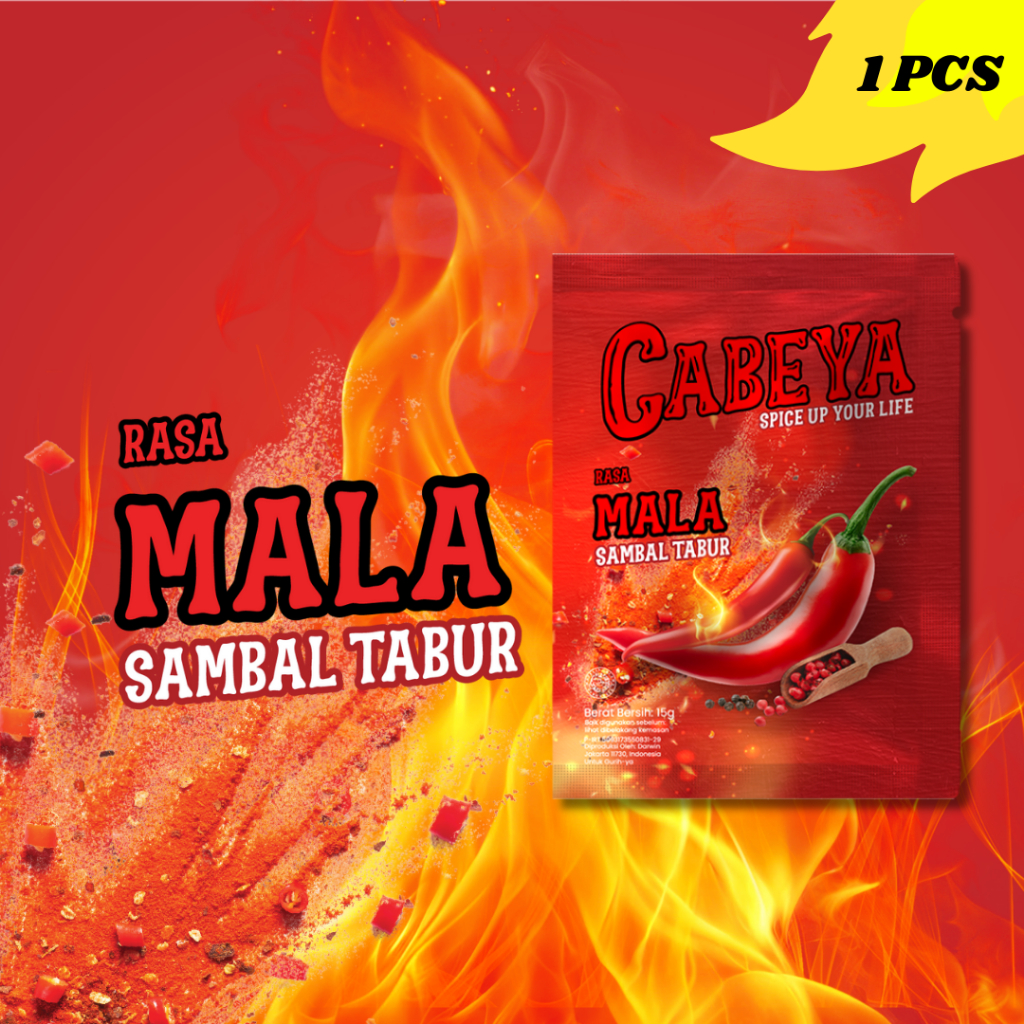 Cabea - Sambal Tabur Mala - 15g | Shopee Malaysia