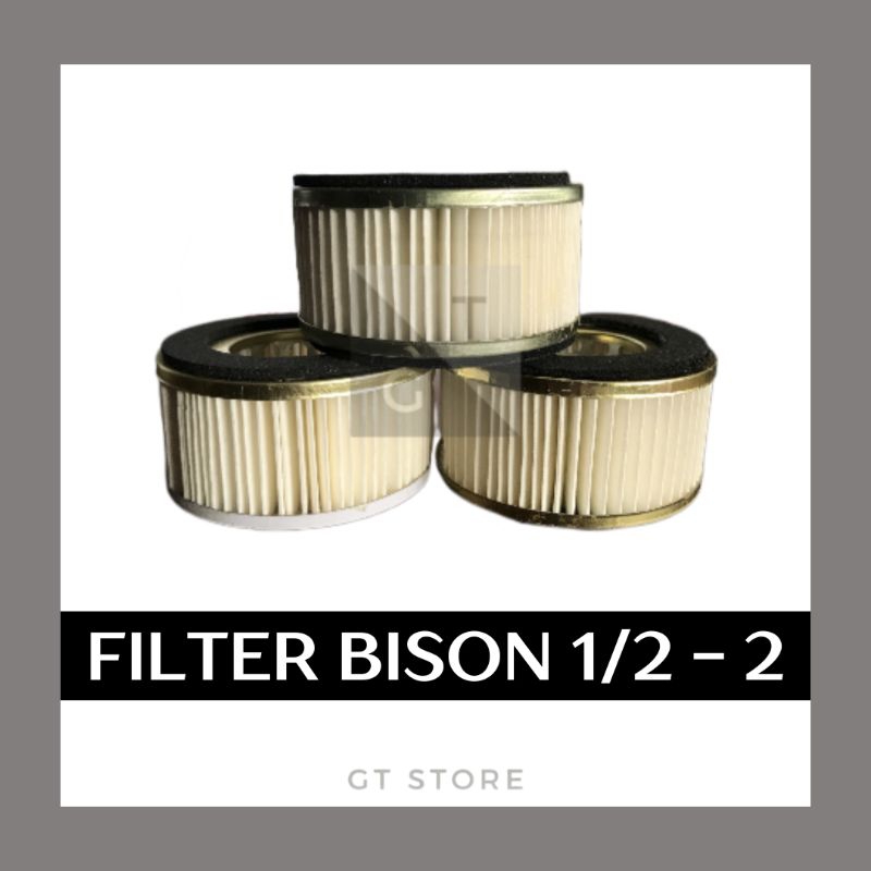 Bison Air Compressor Element Filter 1/2 HP 1 HP 2 HP | Shopee Malaysia
