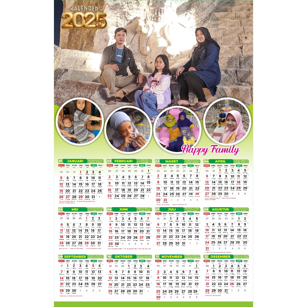 Custom 2025 calendar | Shopee Malaysia