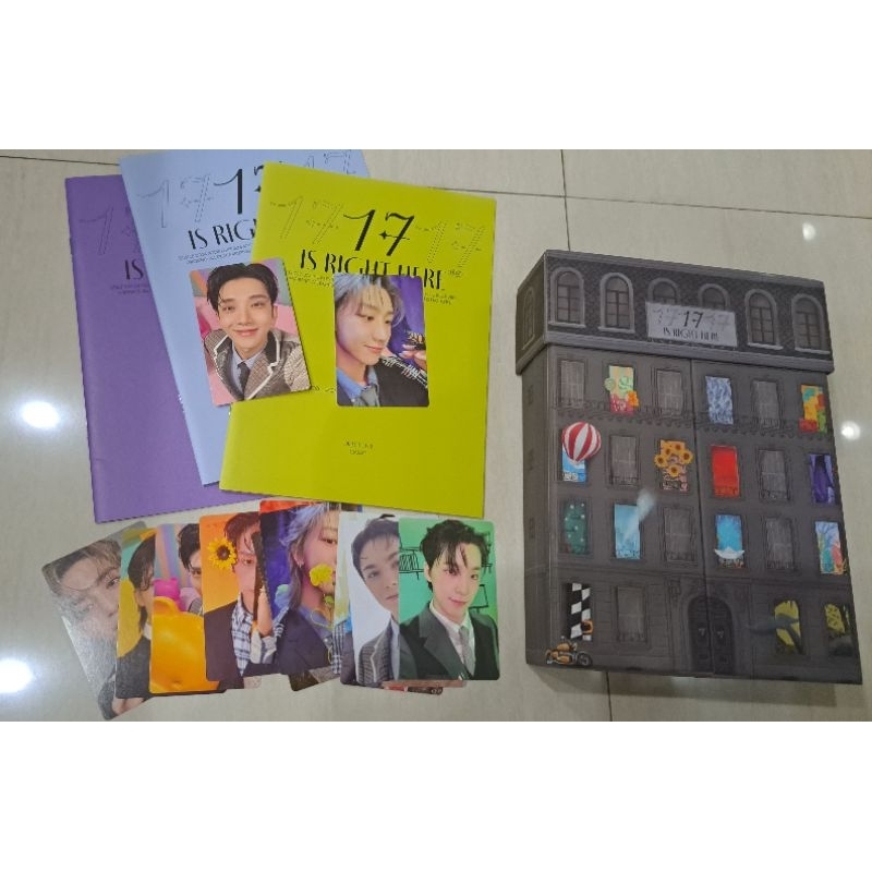 [READY] Sharing SEVENTEEN BEST ALBUM 17 IS RIGHT HERE (HERE VER ...