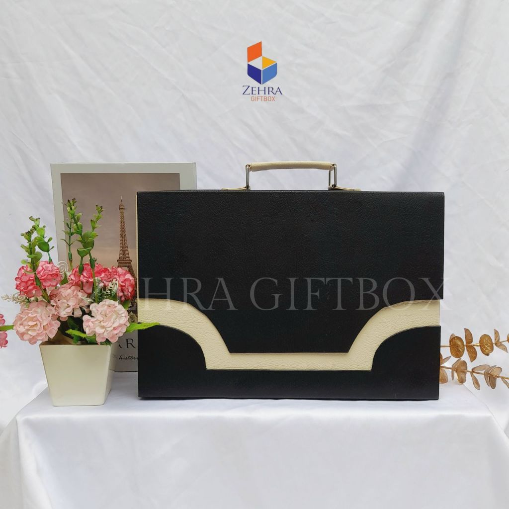 HITAM Exclusive Black Leather Photo Album Box | Album Box | Shopee Malaysia