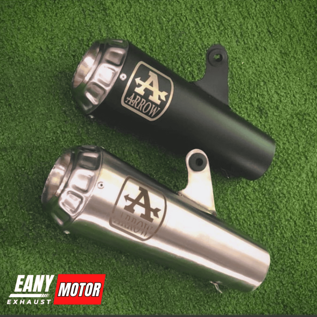 Arrow RACE PRO Exhaust Inlet 50mm Length 24cm full filter Ninja 250 ...