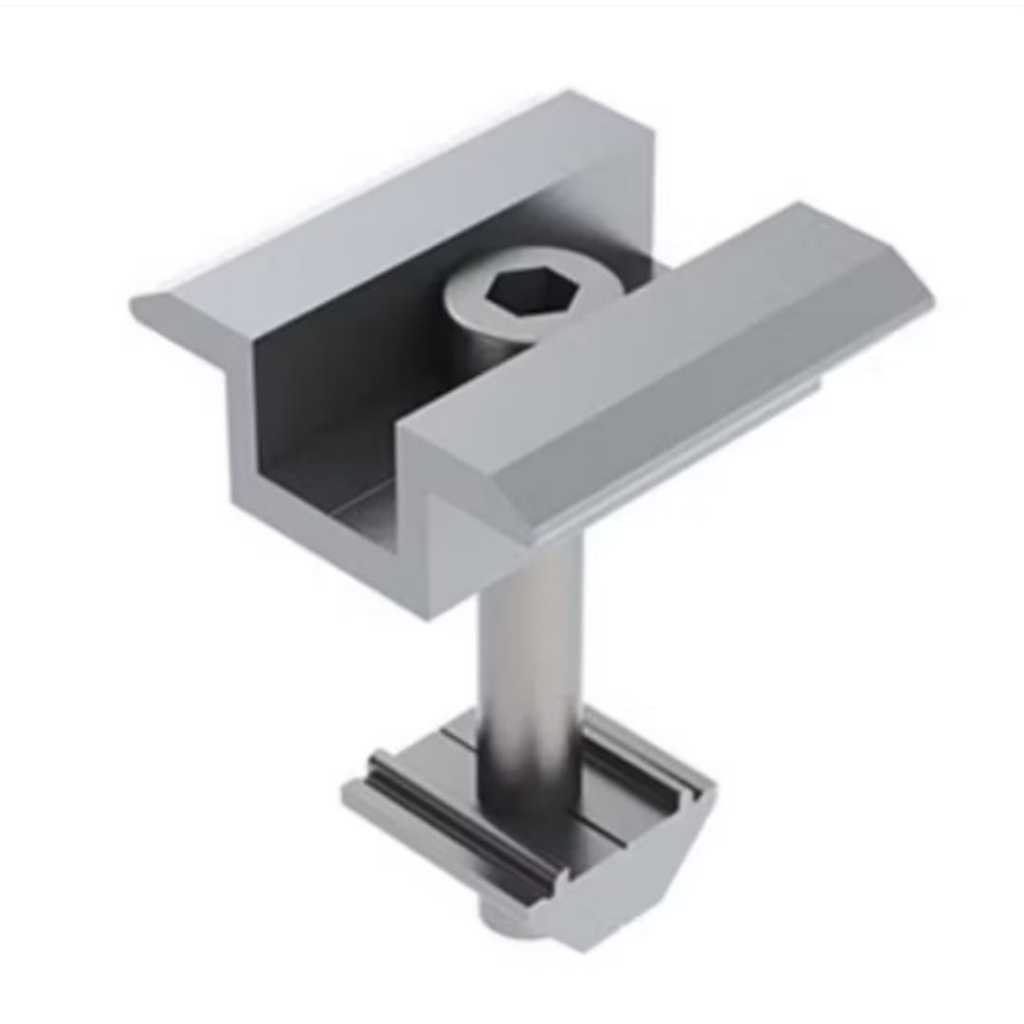 Mid Clamp Model Solar Panel Bracket 35mm / 40mm | Shopee Malaysia