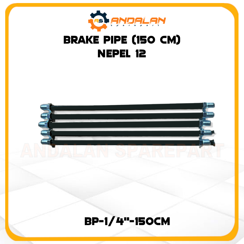Universal brake pipe for brake fluid distribution BP-1/4 150Cm Nepel 12 ...