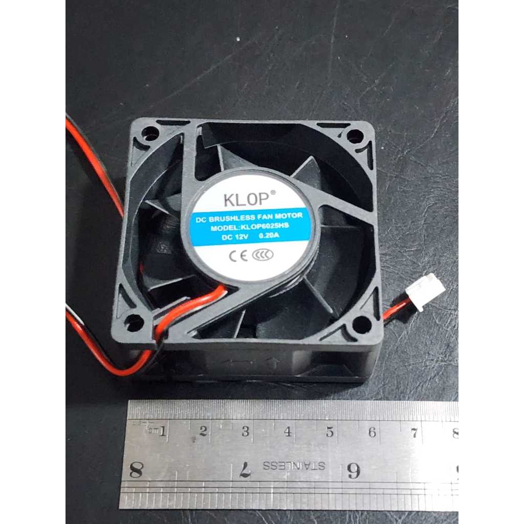 Fan DC Fan 6cm Fan KLOP Fan 12V Fan Fan 6cm Fan DC 12V | Shopee Malaysia