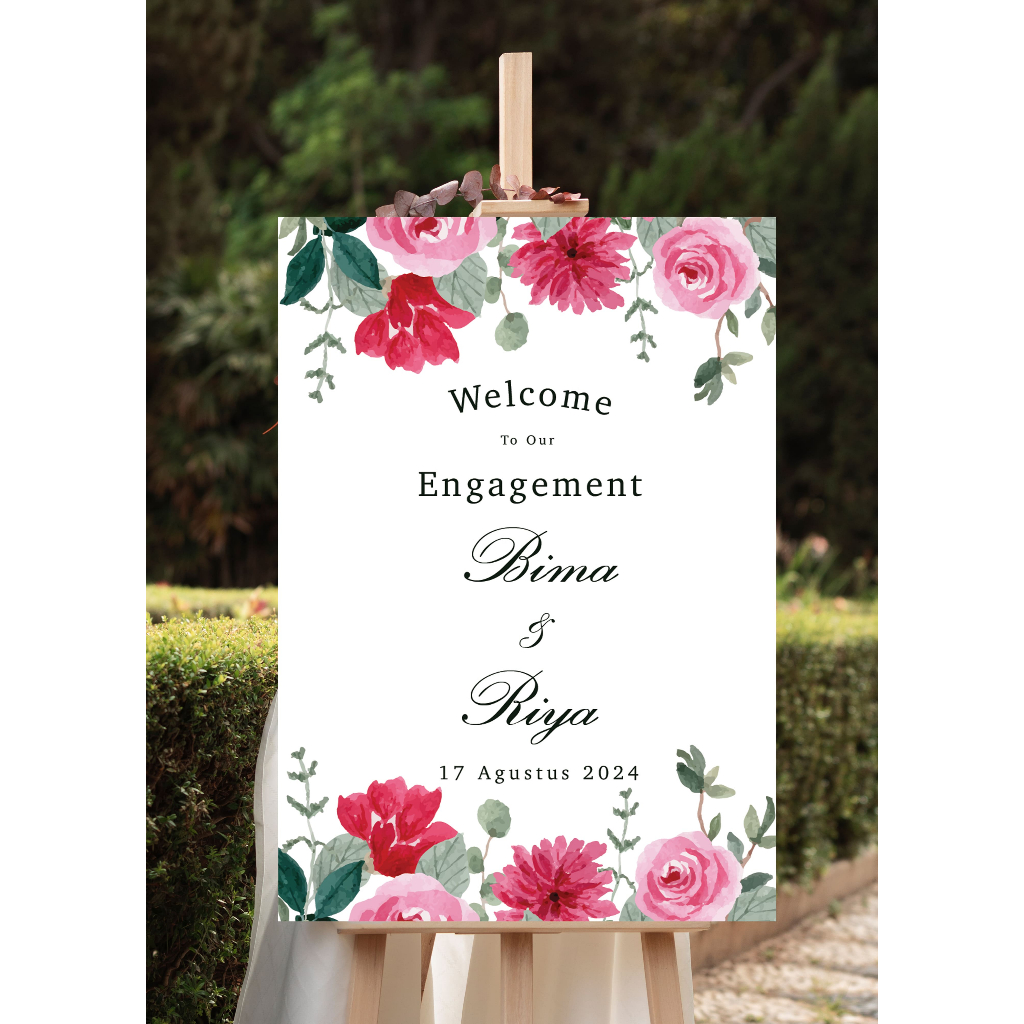 Wedding and Engagement Welcome signs | Graduation Greeting Board, Grand ...
