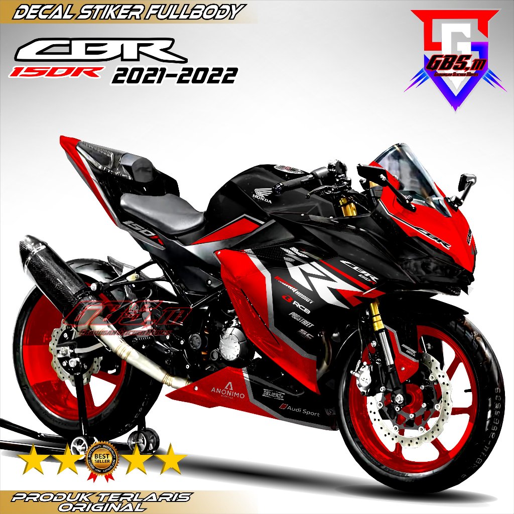 Cbr 150R New 2021 Decal Motorcycle Decal Sticker All New CBR 150 R 2021 ...