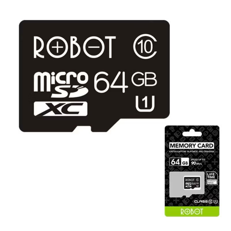 Ba* memory ROBOT / memory card MICRO SD TF ROBOT 64GB With Package High ...
