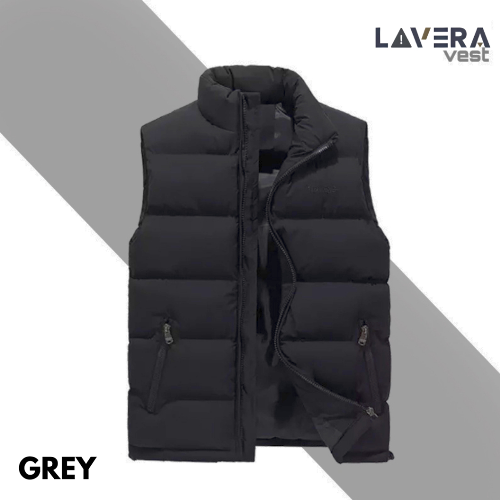 Lavera Vest Waterproof Vest Fashionable Bubble Vest for Daily Activities hybrid design light but warm suitable for hiking in the mountains Shopee Malaysia