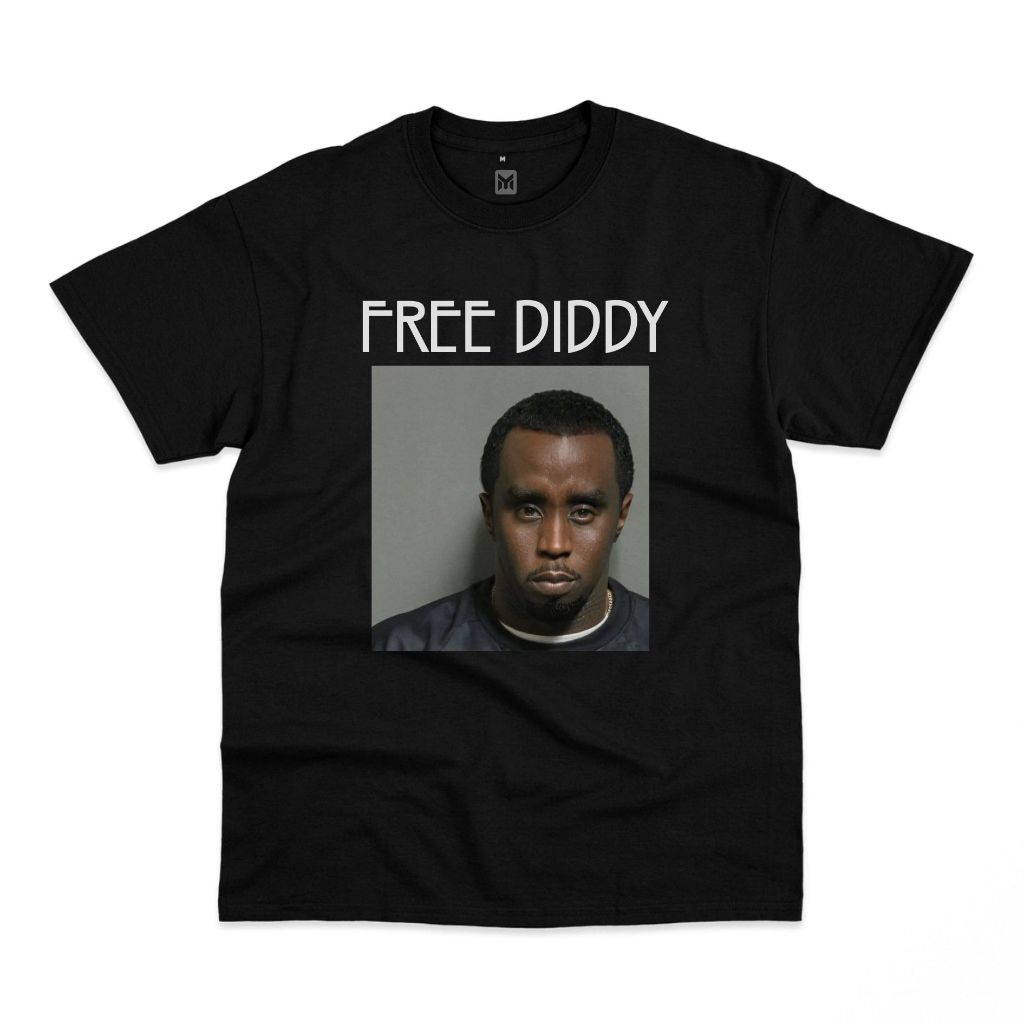 Free Diddy / P Diddy Distro T-Shirt Black Tee Case Shopee Malaysia