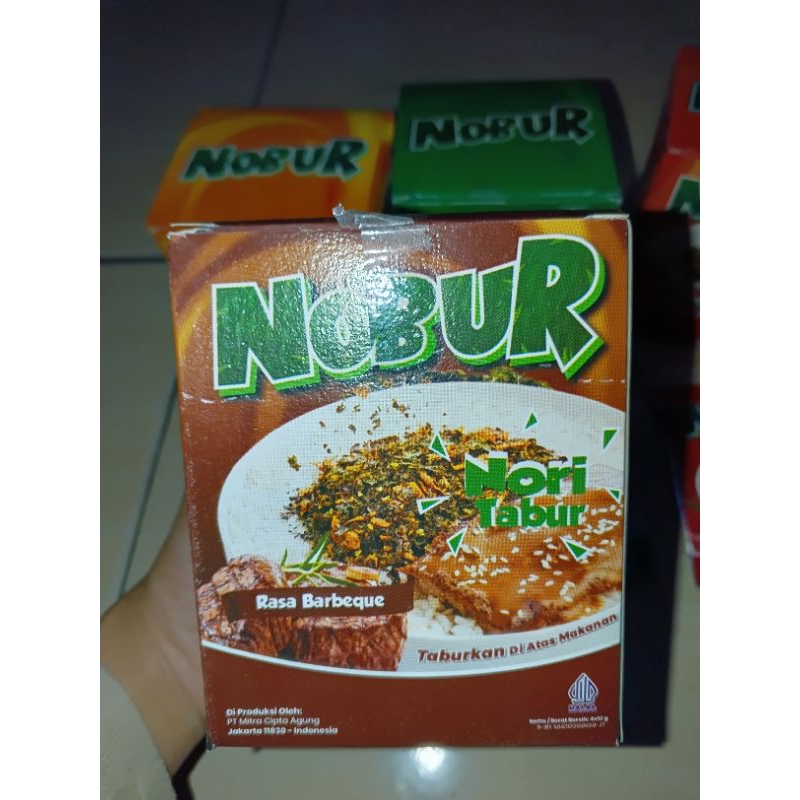 Nobur Nori Sprinkles 1 pack contains 12 pieces | Shopee Malaysia