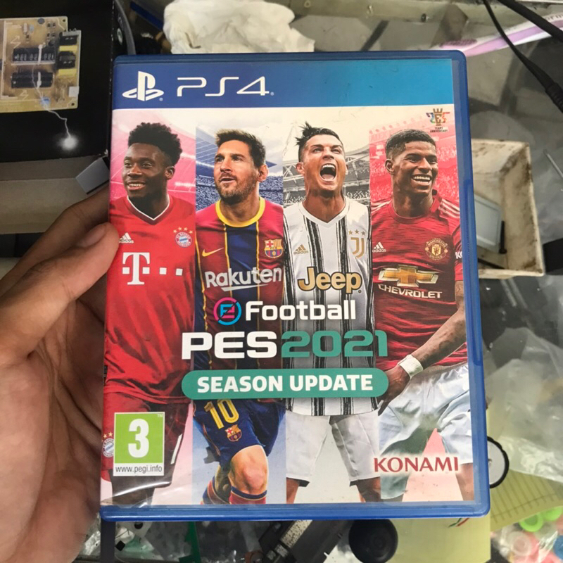 Pro Evolution Soccer 2021 season update ps4 ps5 cassette bd game cd ps ...