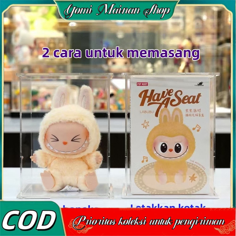 Labubu Figure Display Box V2/V1/ Upset Duck/ Single Doll Storage ...