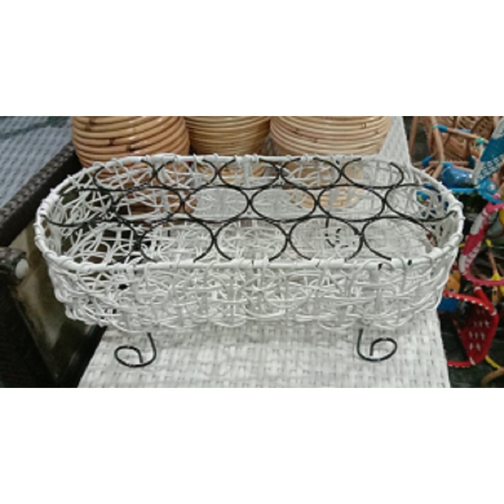 (CARDBOARD Packing) synthetic rattan mineral water basket/aqua ...