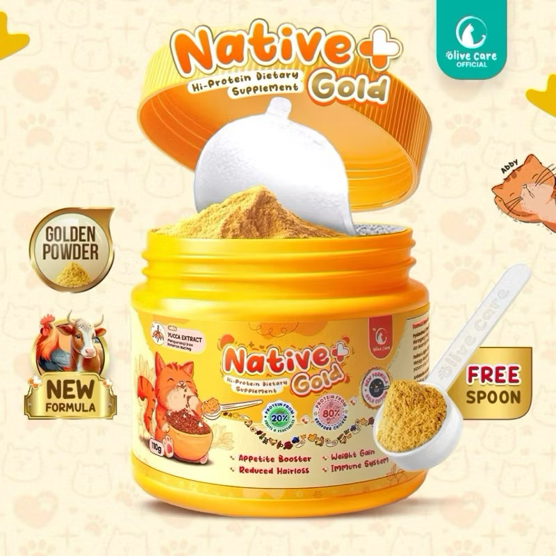Native+ plus Gold by olive care 110gr Dianashop.care | Shopee Malaysia